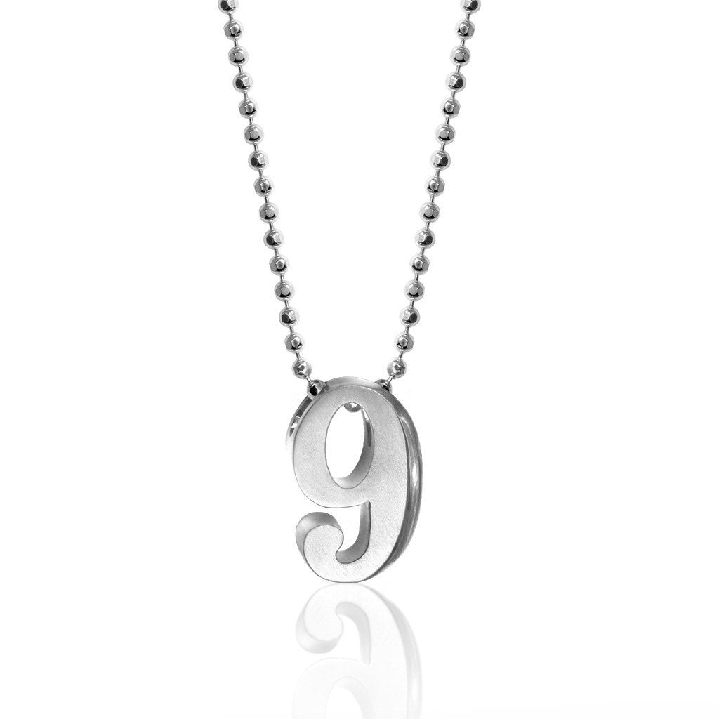 Alex Woo Number 9 Charm Necklace