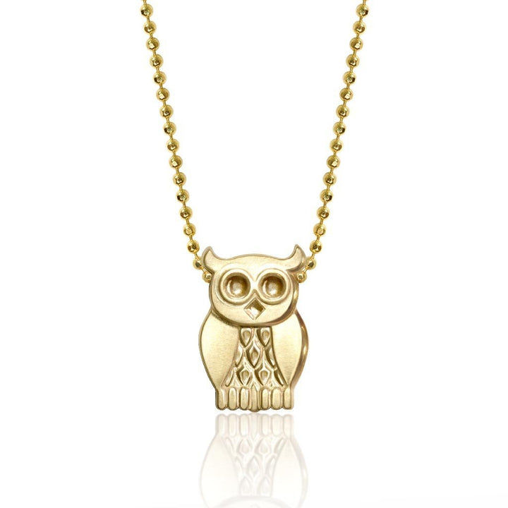 Alex Woo Seasons Owl Charm Necklace