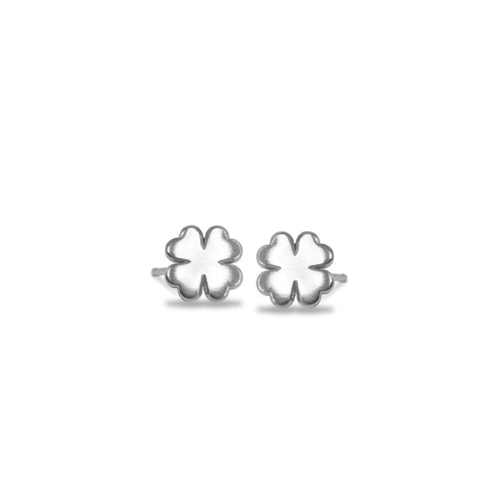 Alex Woo Mini Additions™ Clover Earrings