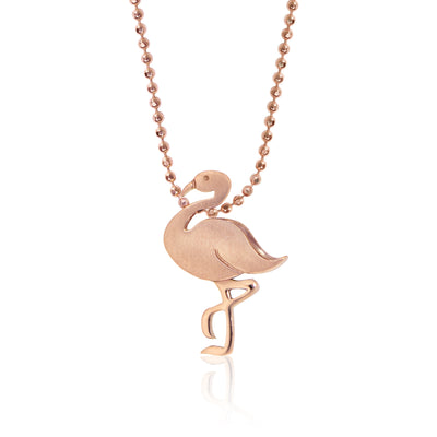 Alex Woo Sugarfina Flamingo Charm Necklace