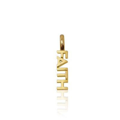 Lexeme Faith Charm Necklace