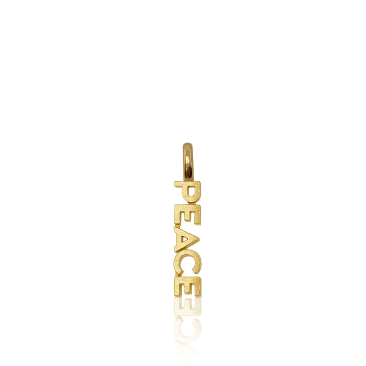 Lexeme Peace Charm Necklace