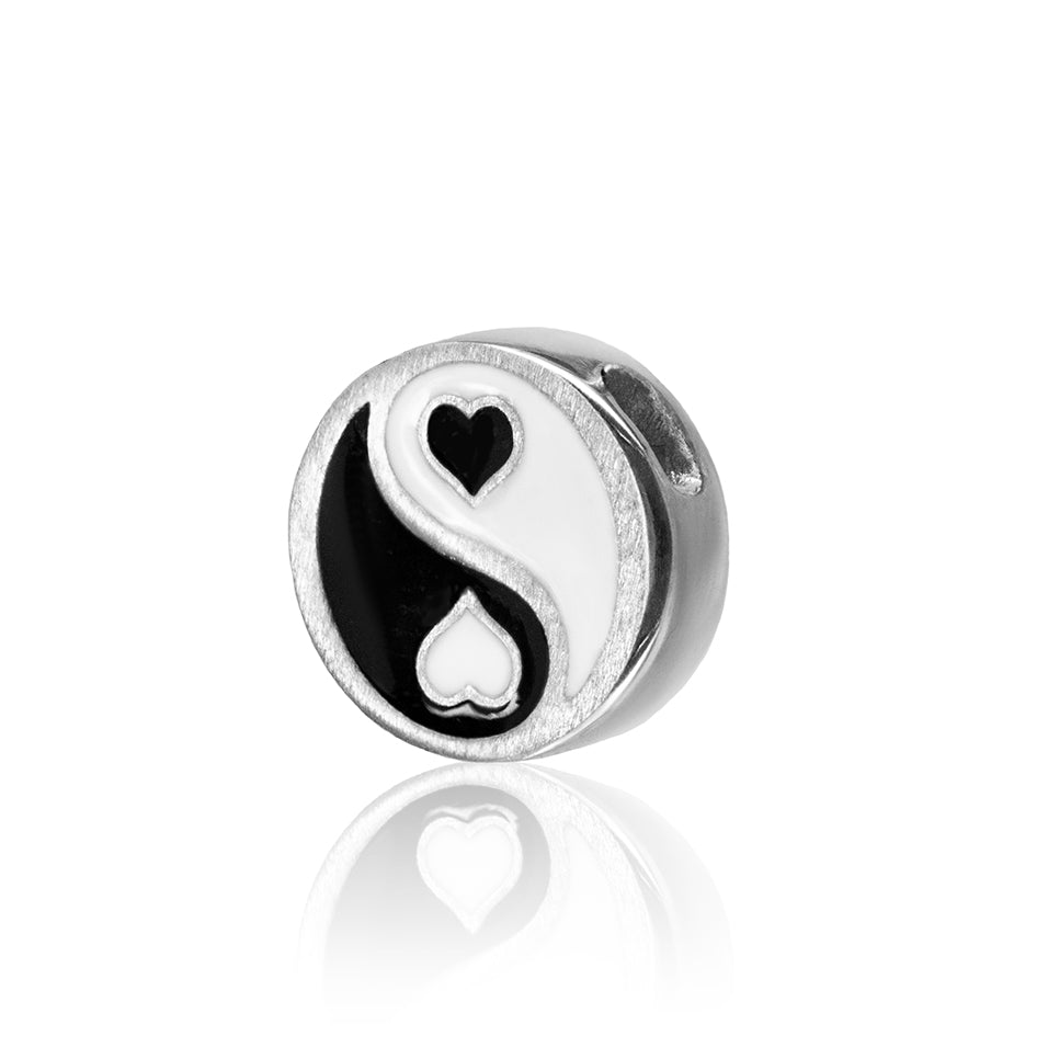 Alex Woo Yin Yang Charm Necklace