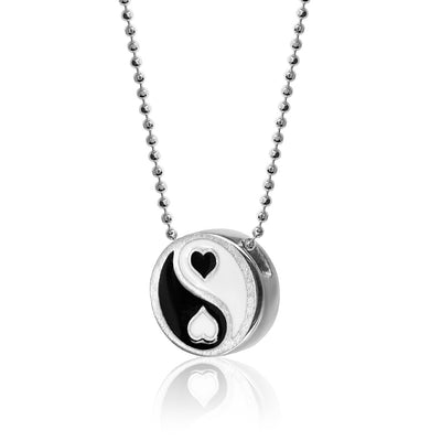 Alex Woo Yin Yang Charm Necklace